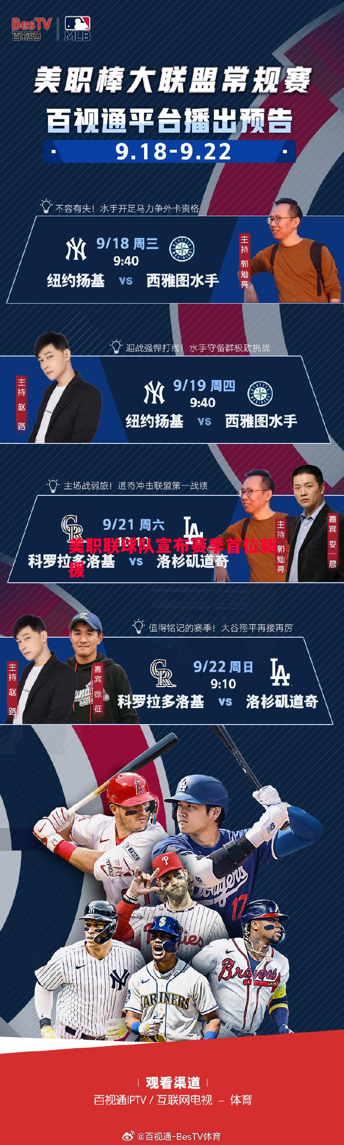 美职联球队宣布赛季首位新援